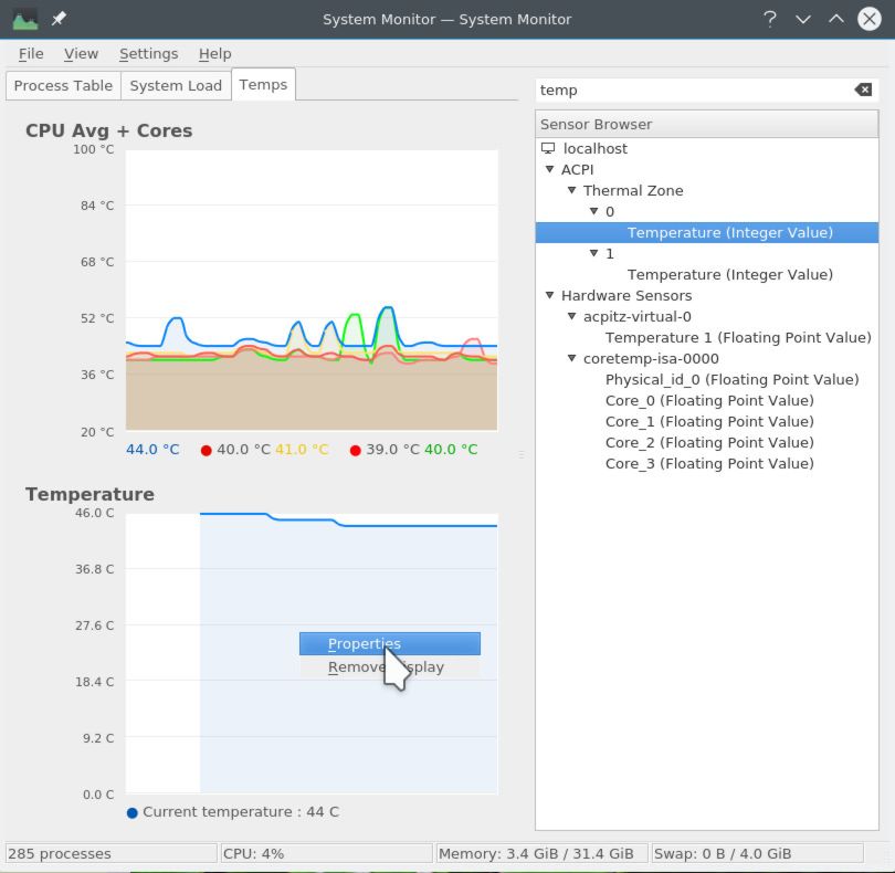 Adjust Sys + GPU scales